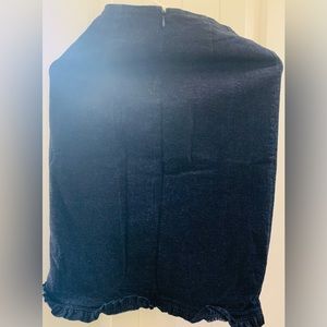 Women’s jeans skirt; GAP